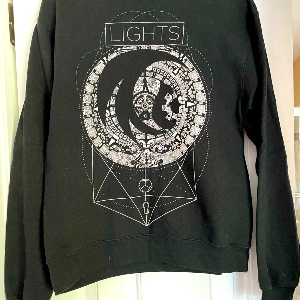 NWOT Lights Crewneck Sweatshirt